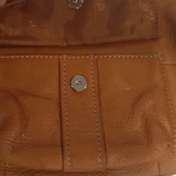 Fossil Y2k  leather Brown shoulder bag - Picture 3 of 16